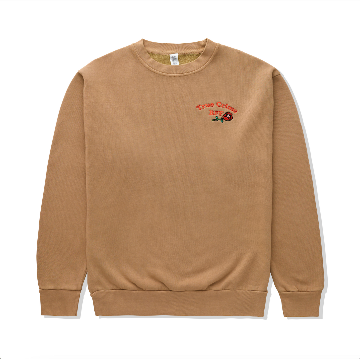 True Crime BFF Embroidered Sweatshirt
