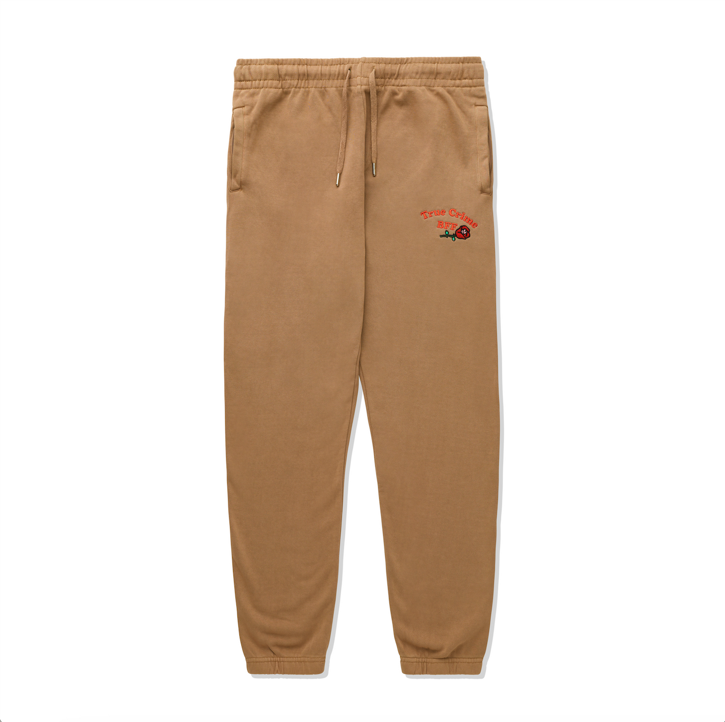 True Crime BFF Embroidered Joggers