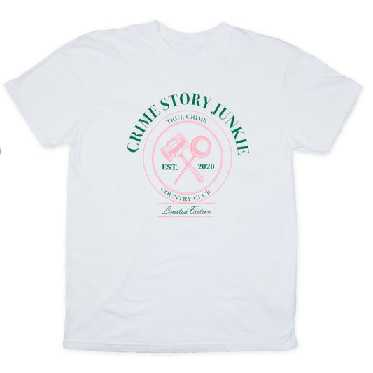 Country Club Crime Story Junkie T-Shirt