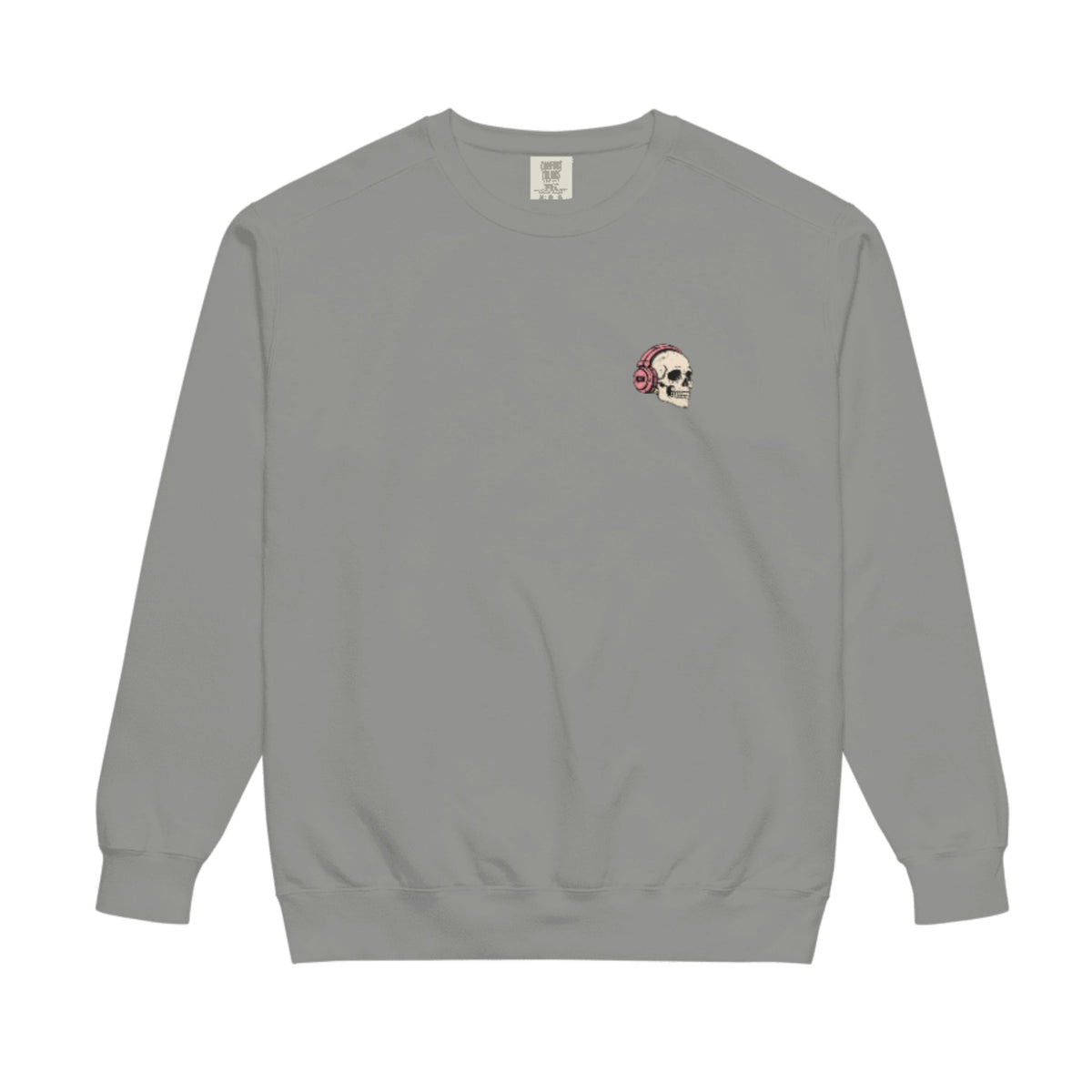 "Stay Spooky Listen Closely" Sweatshirt (Light Gray)