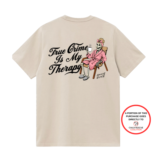 Cream True Crime is My Therapy 2025 Tour Tee