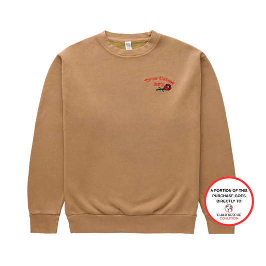 True Crime BFF Embroidered Sweatshirt