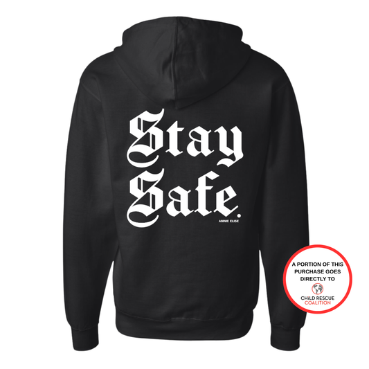Stay Safe Zip Up Hoodie