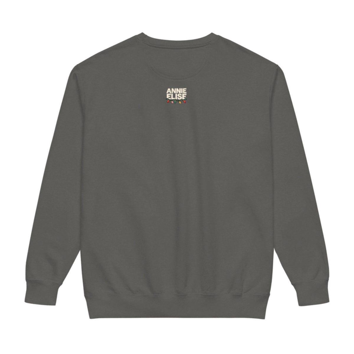 "True Crime Documentaries & Christmas Movies" Sweatshirt (Dark Gray)