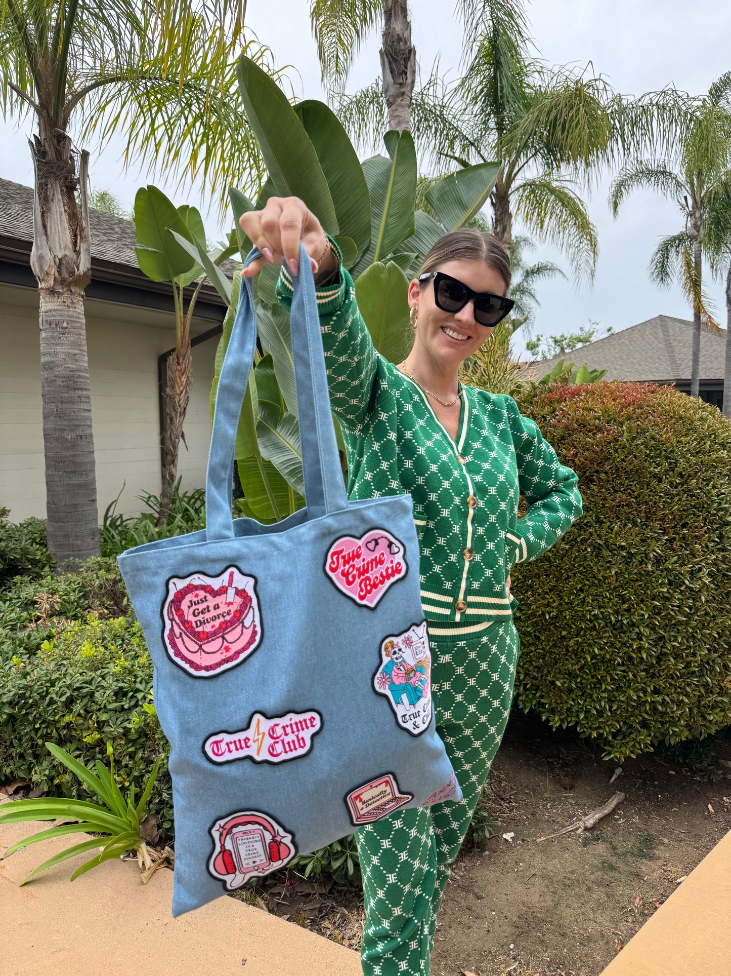 Annie Elise Custom Patch Tote