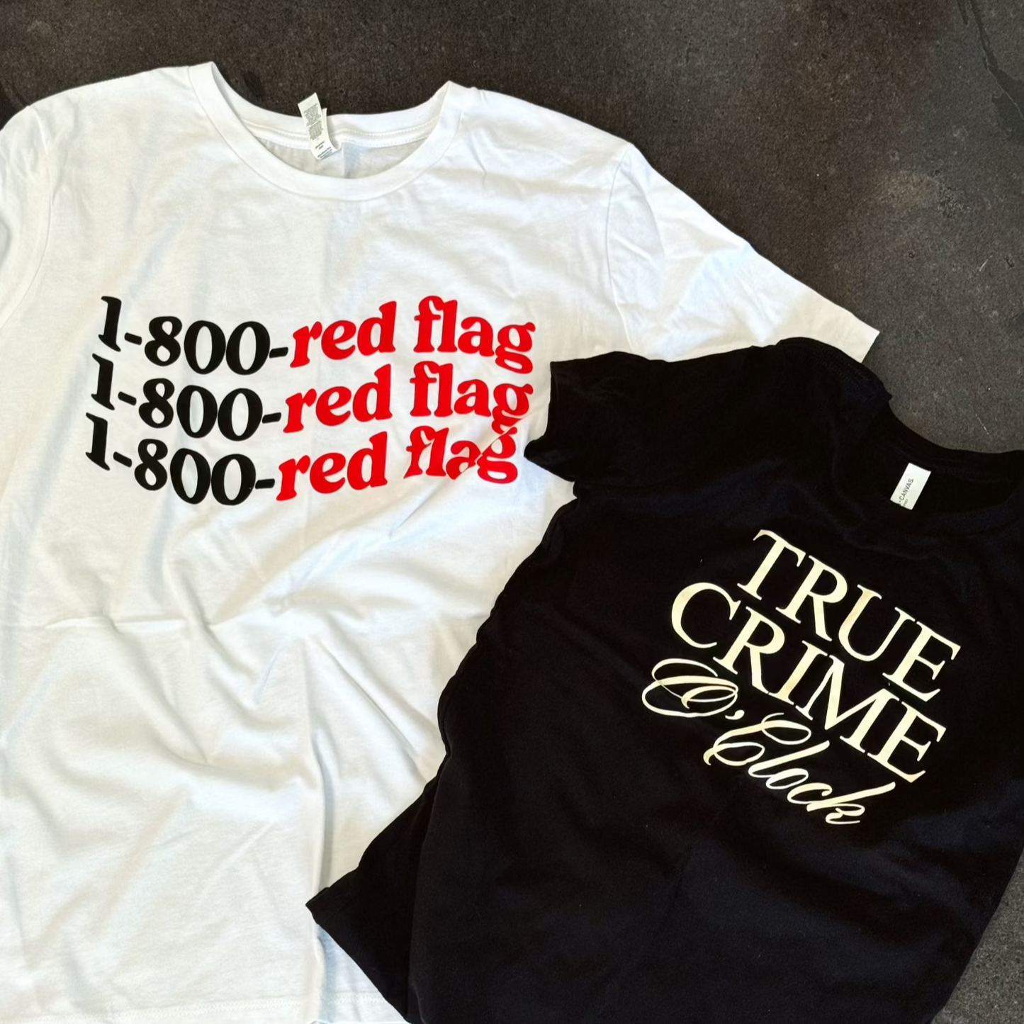 True Crime O Clock T- Shirt